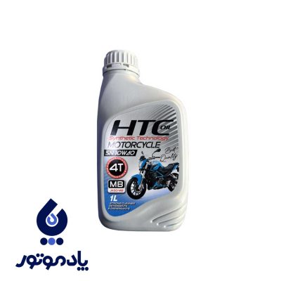روغن موتورسیکلت یک لیتری HTC SN-4T-MB 10w40