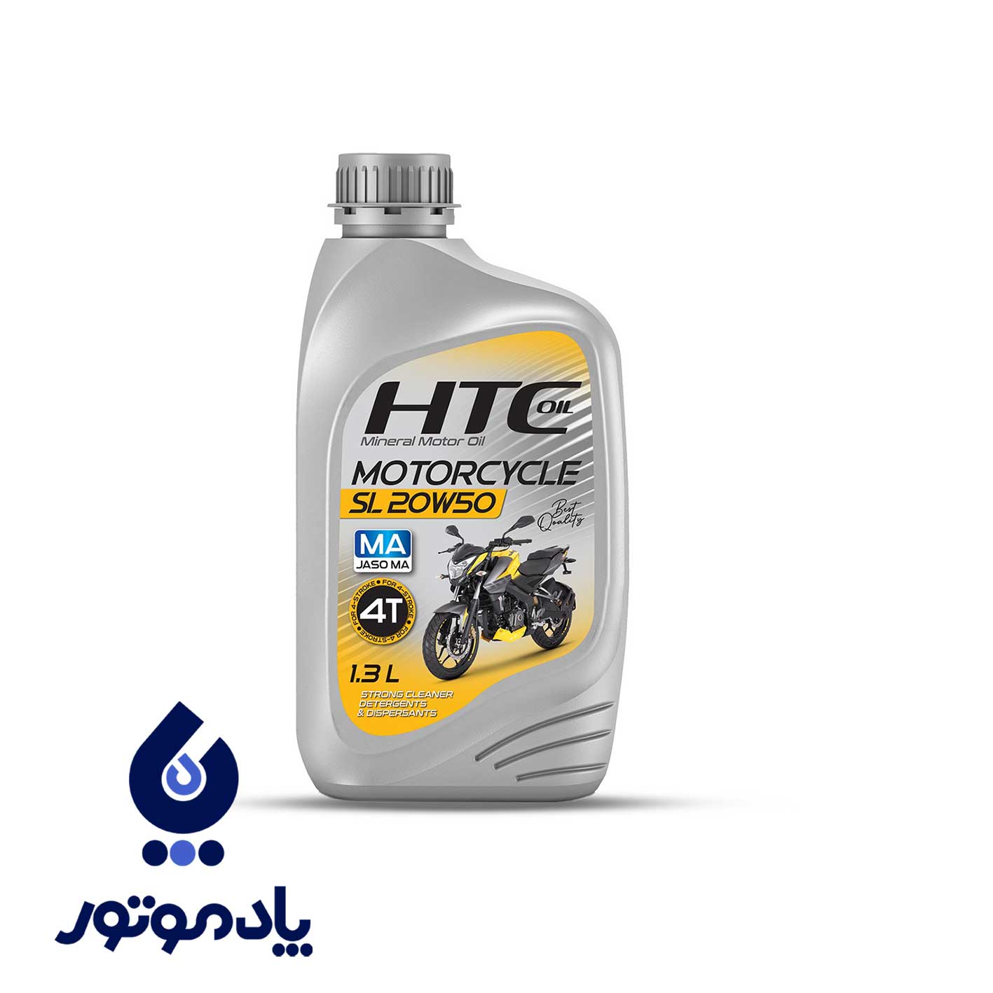 روغن موتورسیکلت 1.3 لیتری HTC SL-4T 20w50 روغن موتورسیکلت 1.3 لیتری HTC SL-4T 20w50