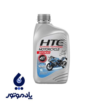 روغن موتورسیکلت یک لیتری HTC SN-4T-MA 10w40